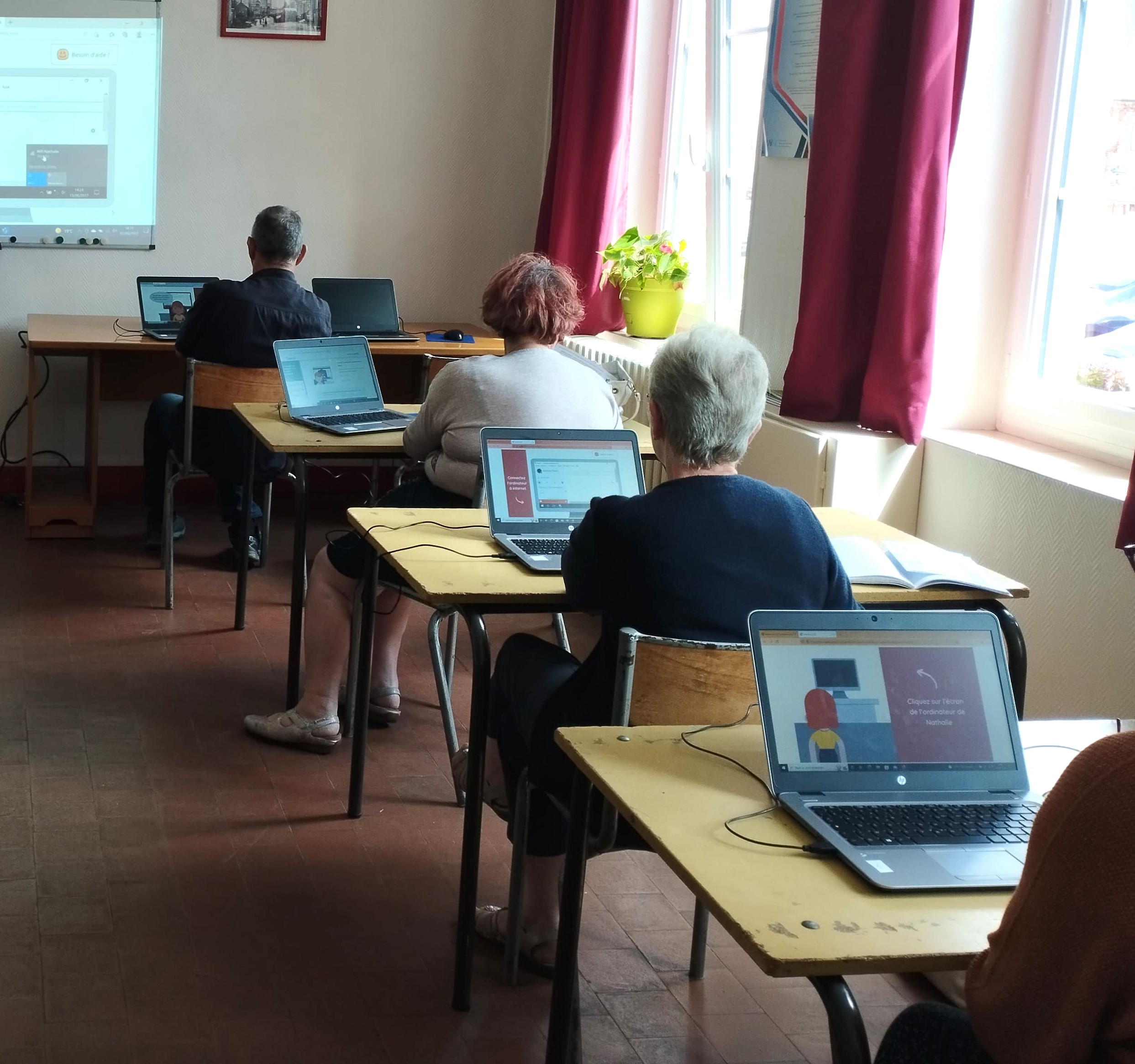 Aisne : zoom sur les ateliers numériques proposés aux habitants de Marly-Gomont