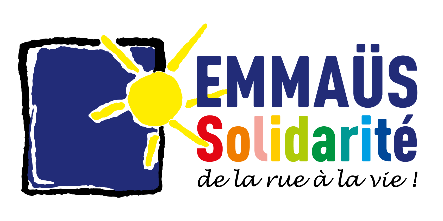 Logo Emmaüs Solidarité