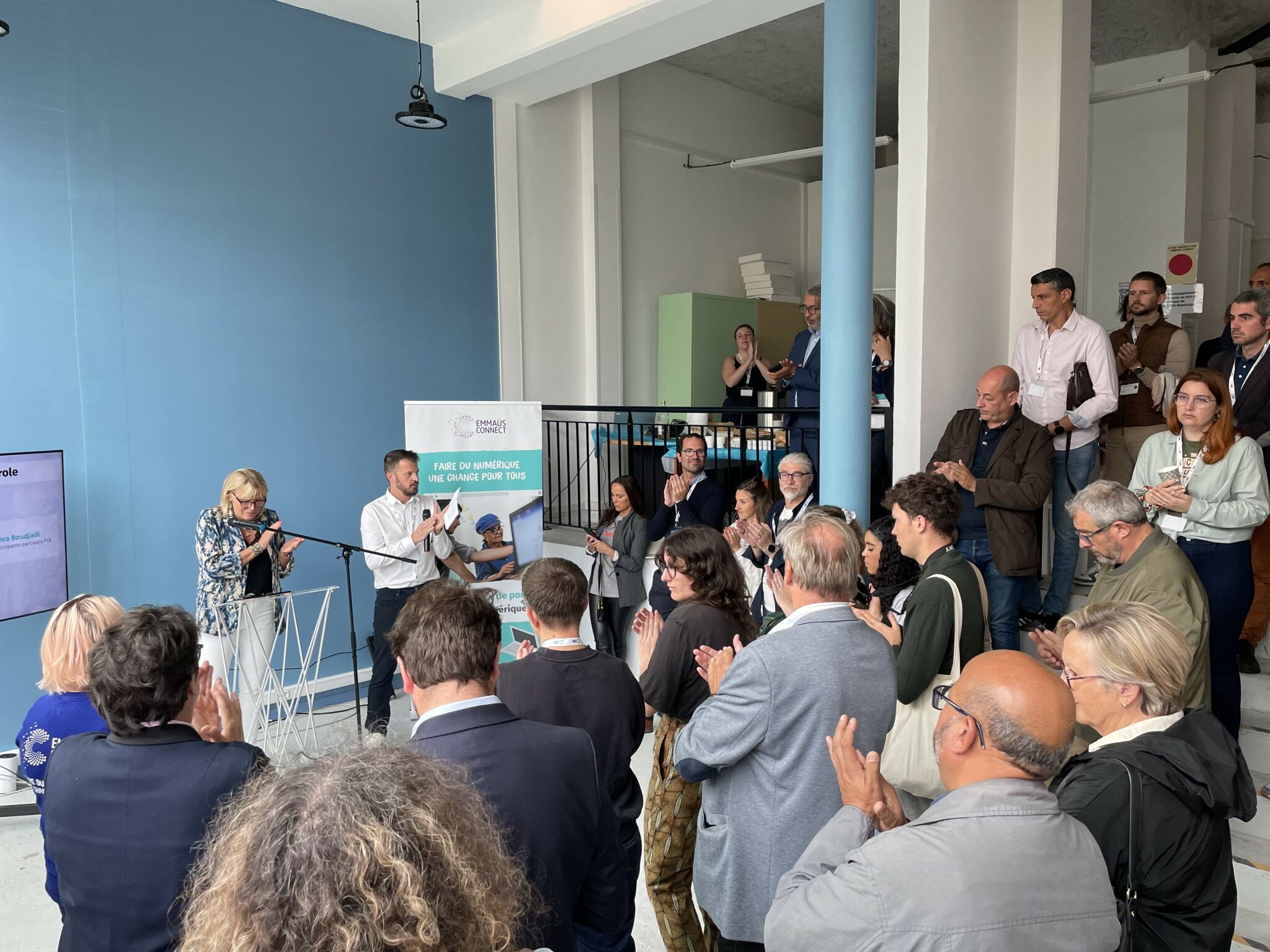 Roubaix : inauguration de notre premier Espace de Solidarité Numérique