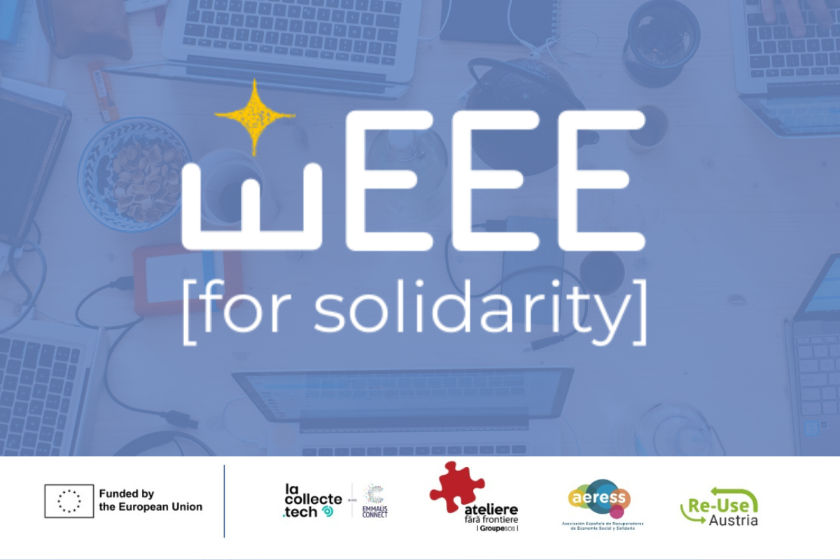 WEEE [for solidarity] : lancement d’un projet européen pour un numérique inclusif et durable