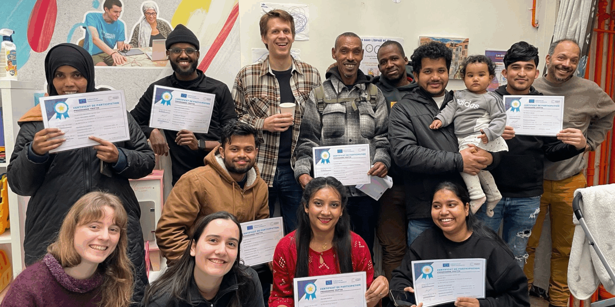 Emmaüs Connect déploie son programme Triptik dans la Métropole de Lille