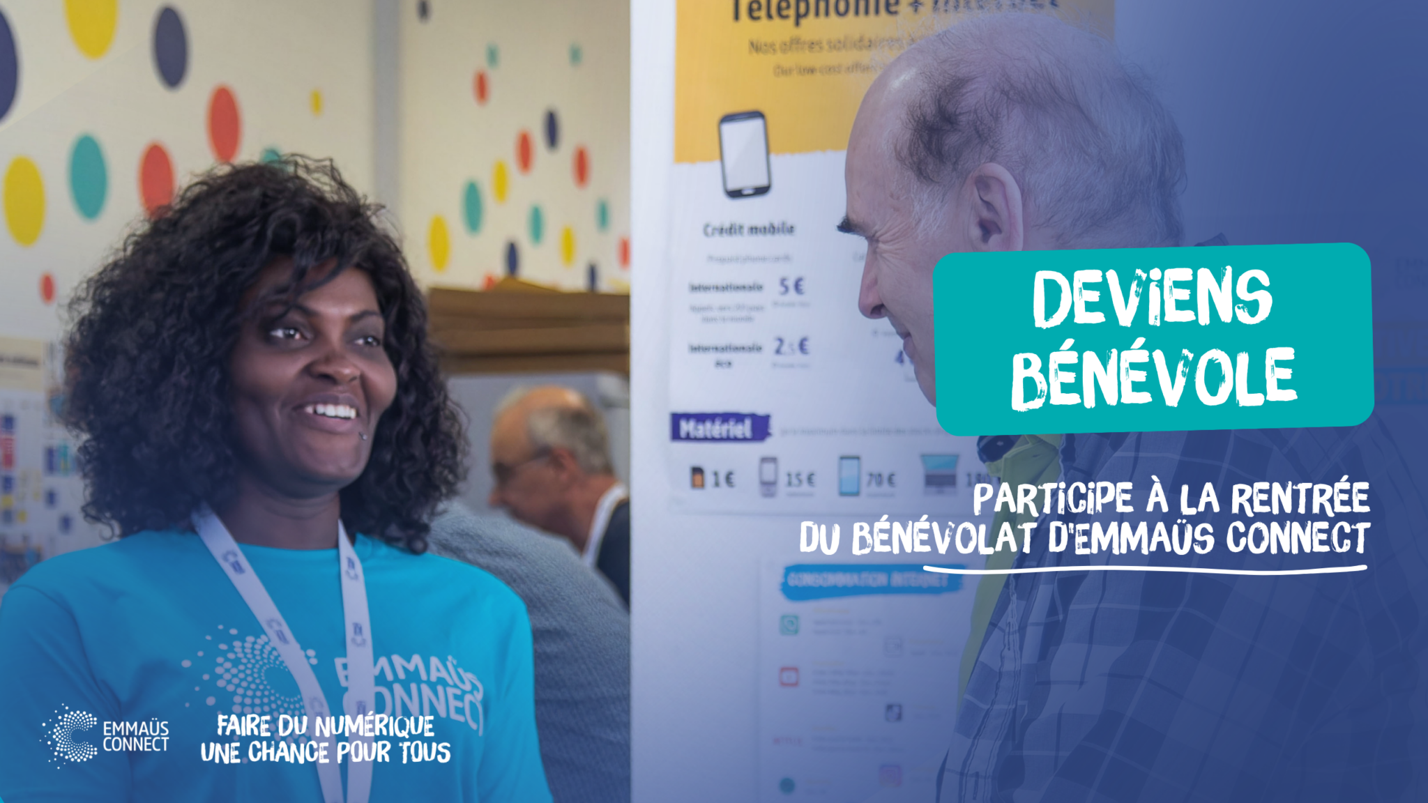 Rentrée 2026 : Deviens bénévole pour lutter contre la précarité numérique et sociale